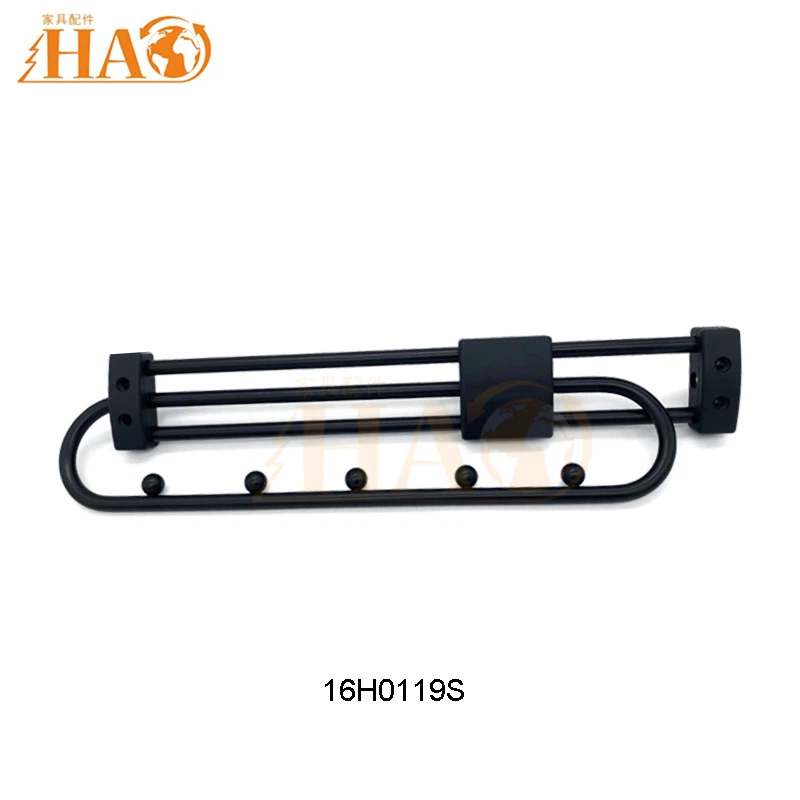 Hanger Retractable Heavy Duty tal-gwardarobba Hanger aġġustabbli immuntat minn fuq