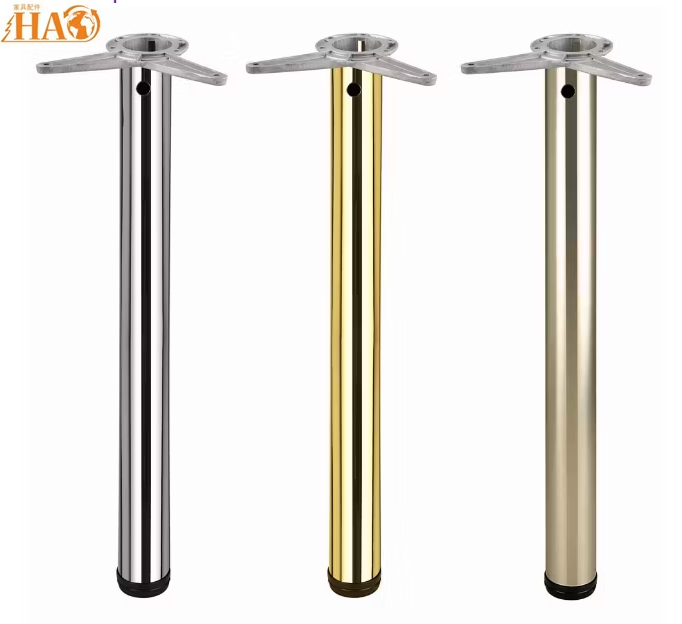 Tabella aġġustabbli tas-saqajn tas-saqajn tal-mejda tal-metall