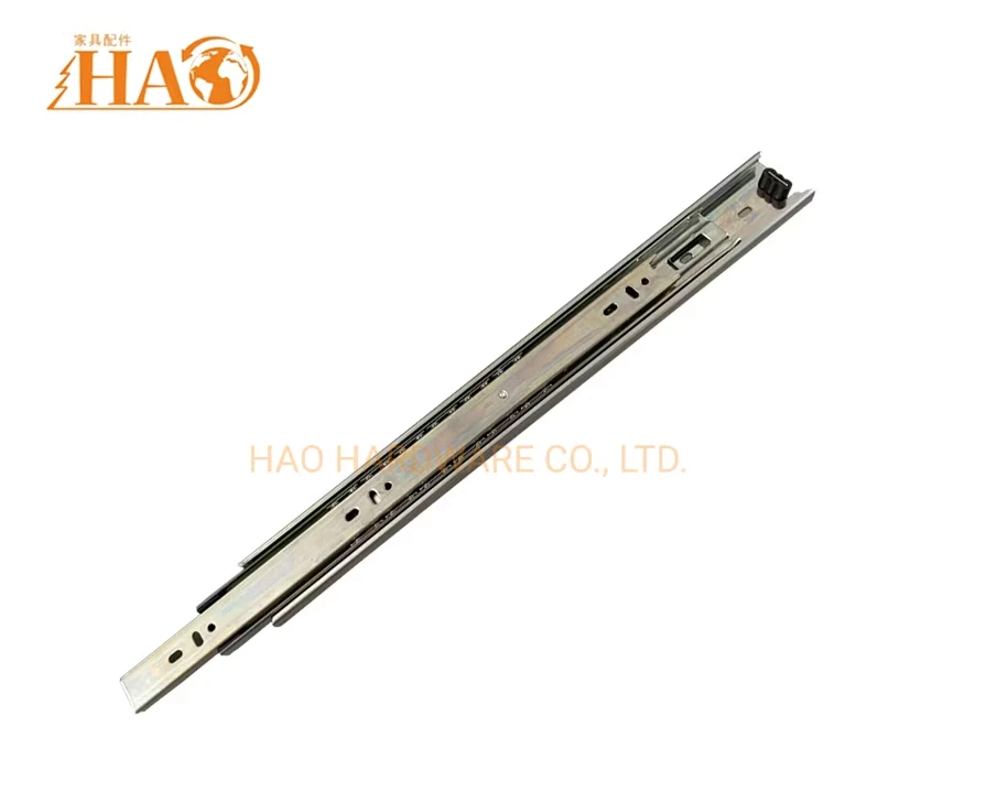 Top Quality Soft Closing Ball Bearing Slides For Kitchen Bedroom Black Drawer Slide